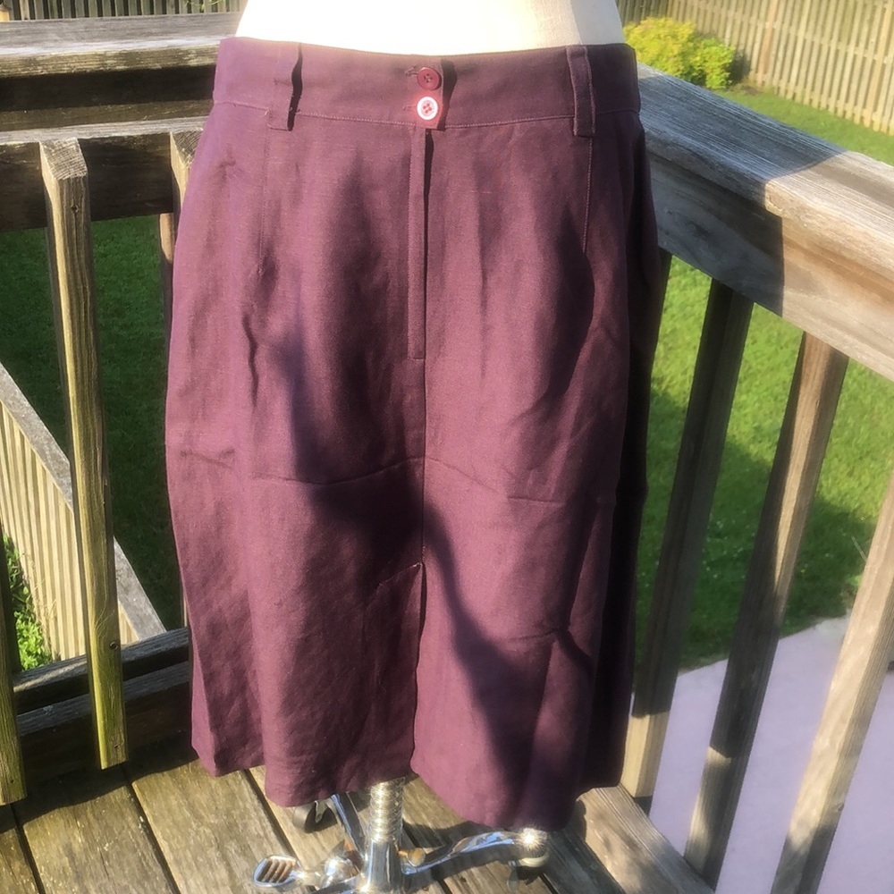 Mondo linen blend skirt Large - Picture 2 of 8